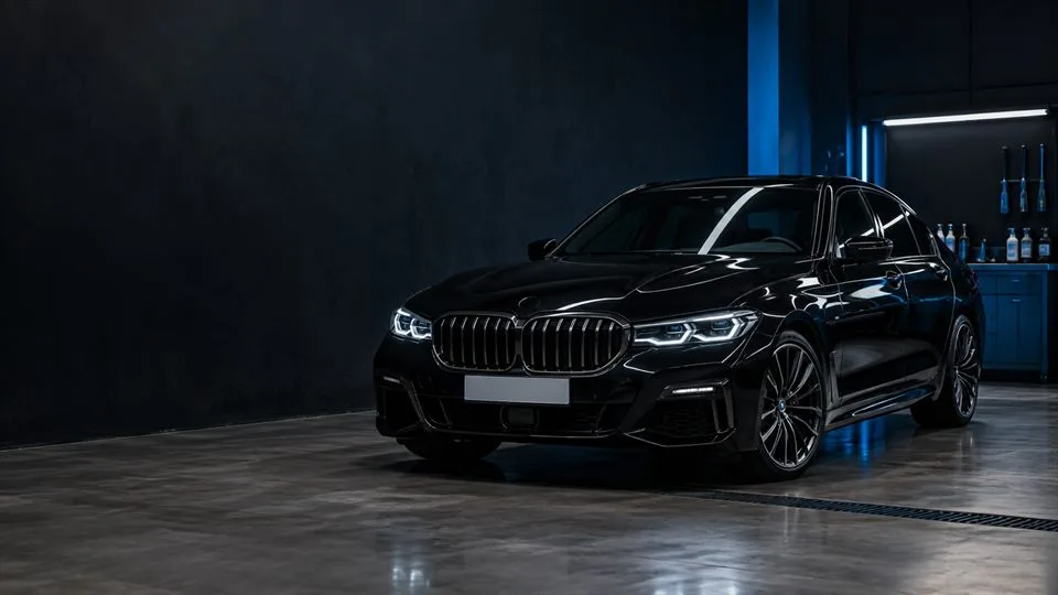 Carro premium com pintura protegida
